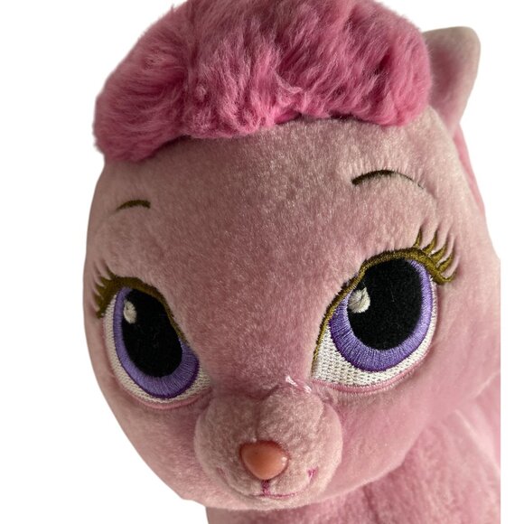 Build-A-Bear Disney Palace Pets Auroras Cat Treasure‎ Pink 14.5" Toy Collectible - Picture 4 of 11
